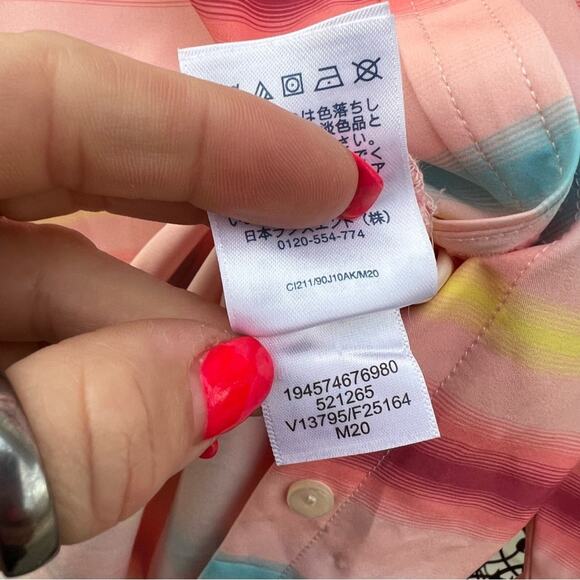 Lands’ End Plus Size 365 Long Sleeve Tunic Top Stripe Fishing Outdoors Quick Dry - Picture 6 of 6